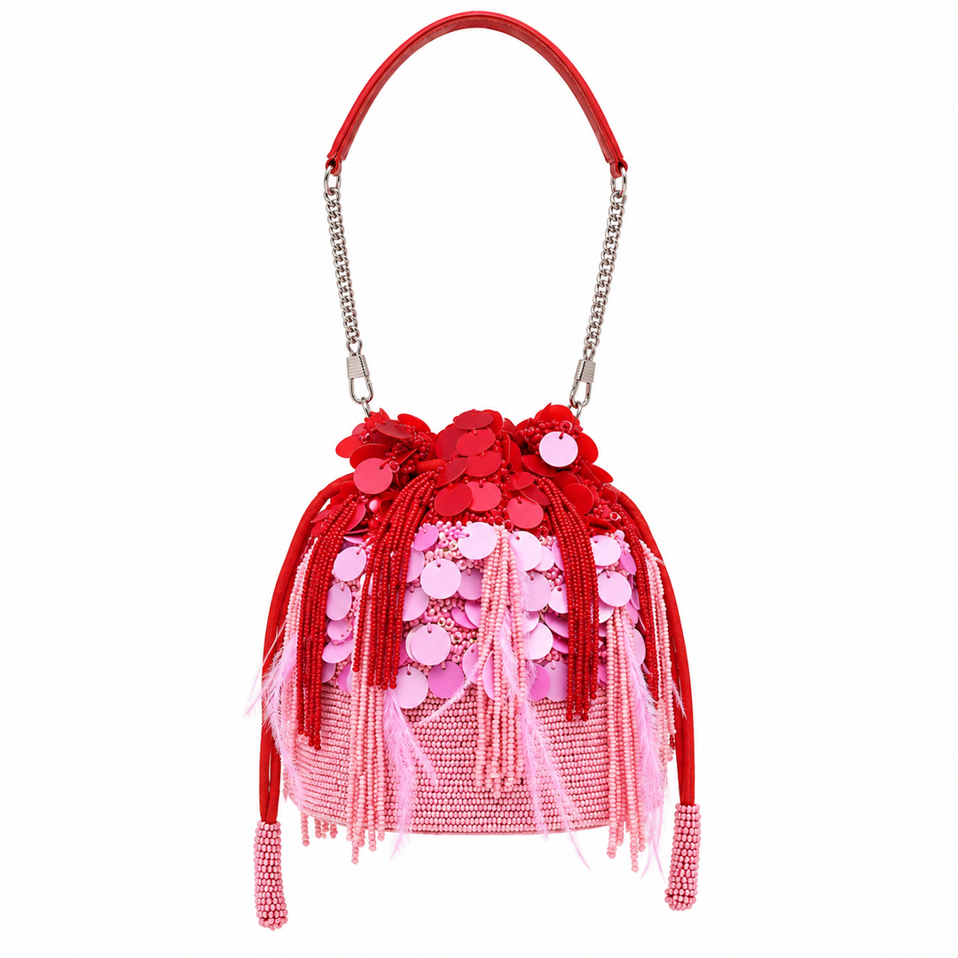 Disco Bloom Bucket Bag