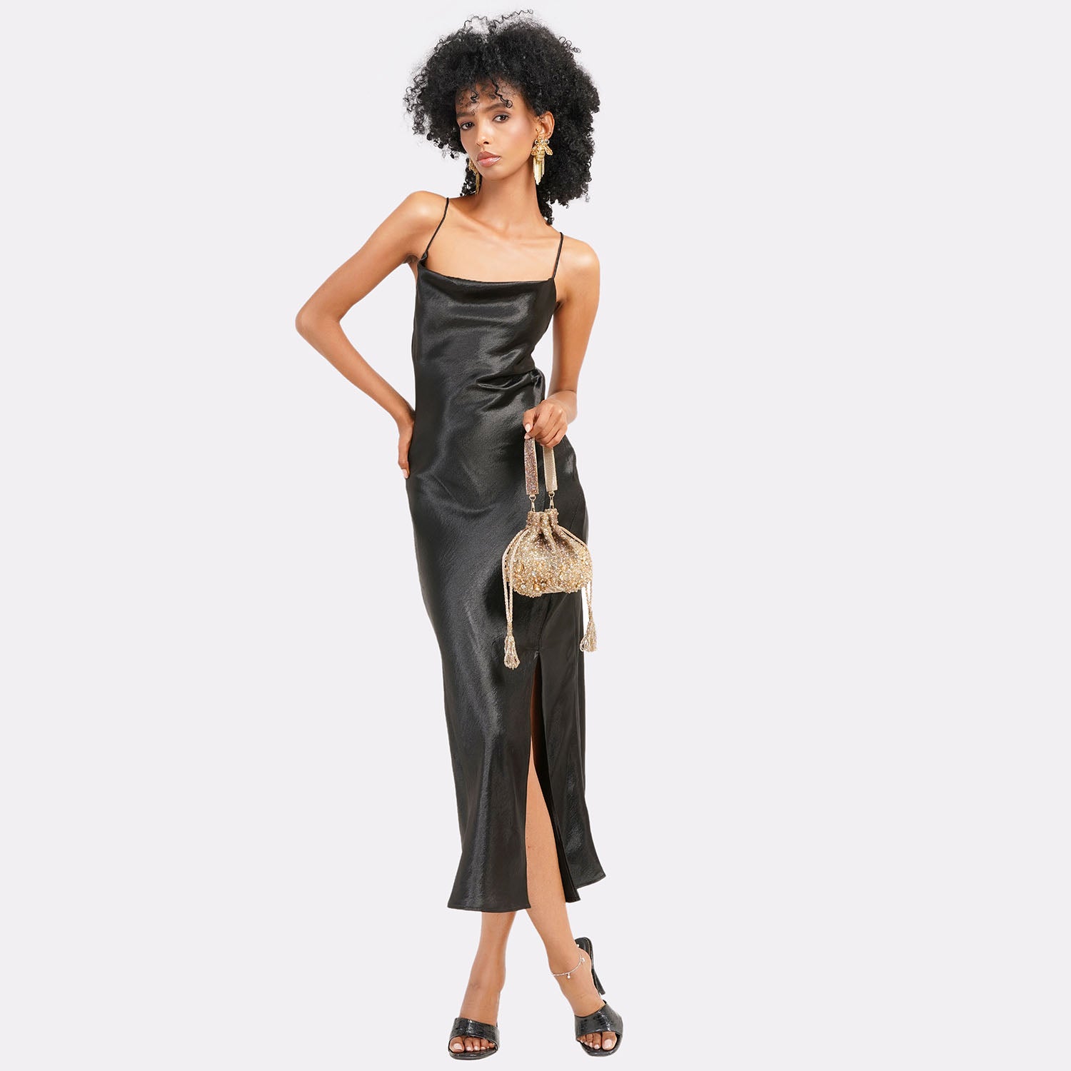 Shimmer Shine Clutch Bag