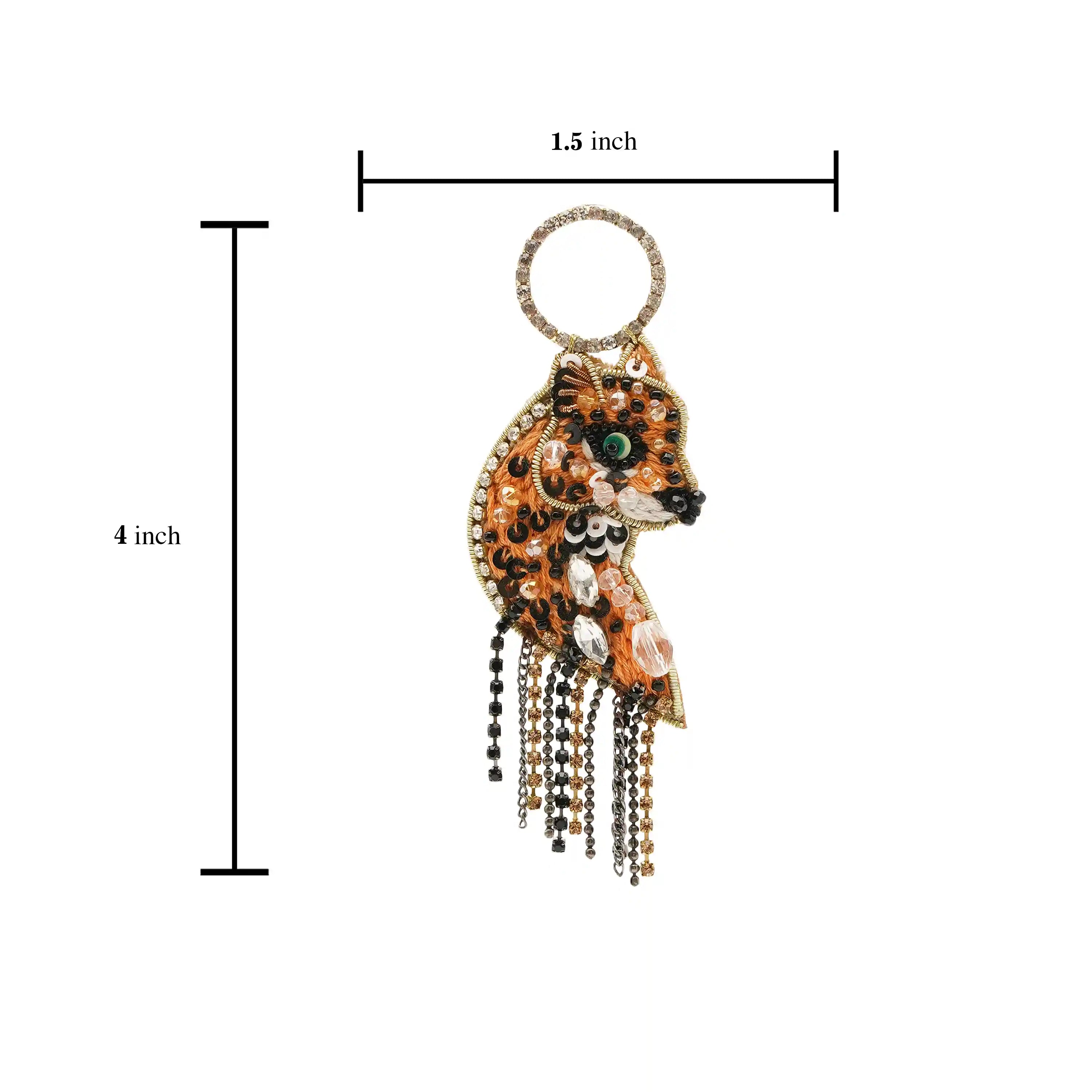 Spotted Leopard Earrings