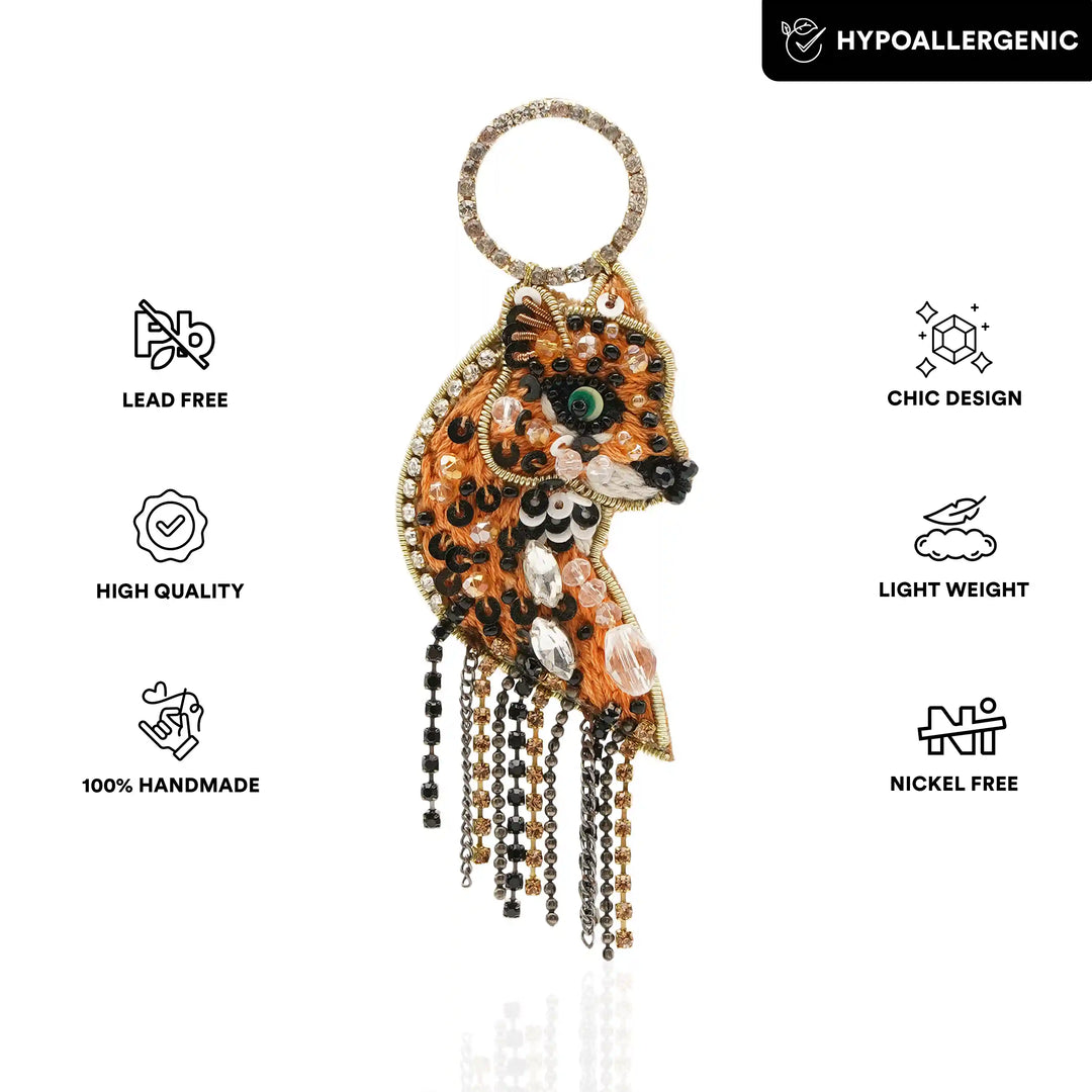 Spotted Leopard Earrings