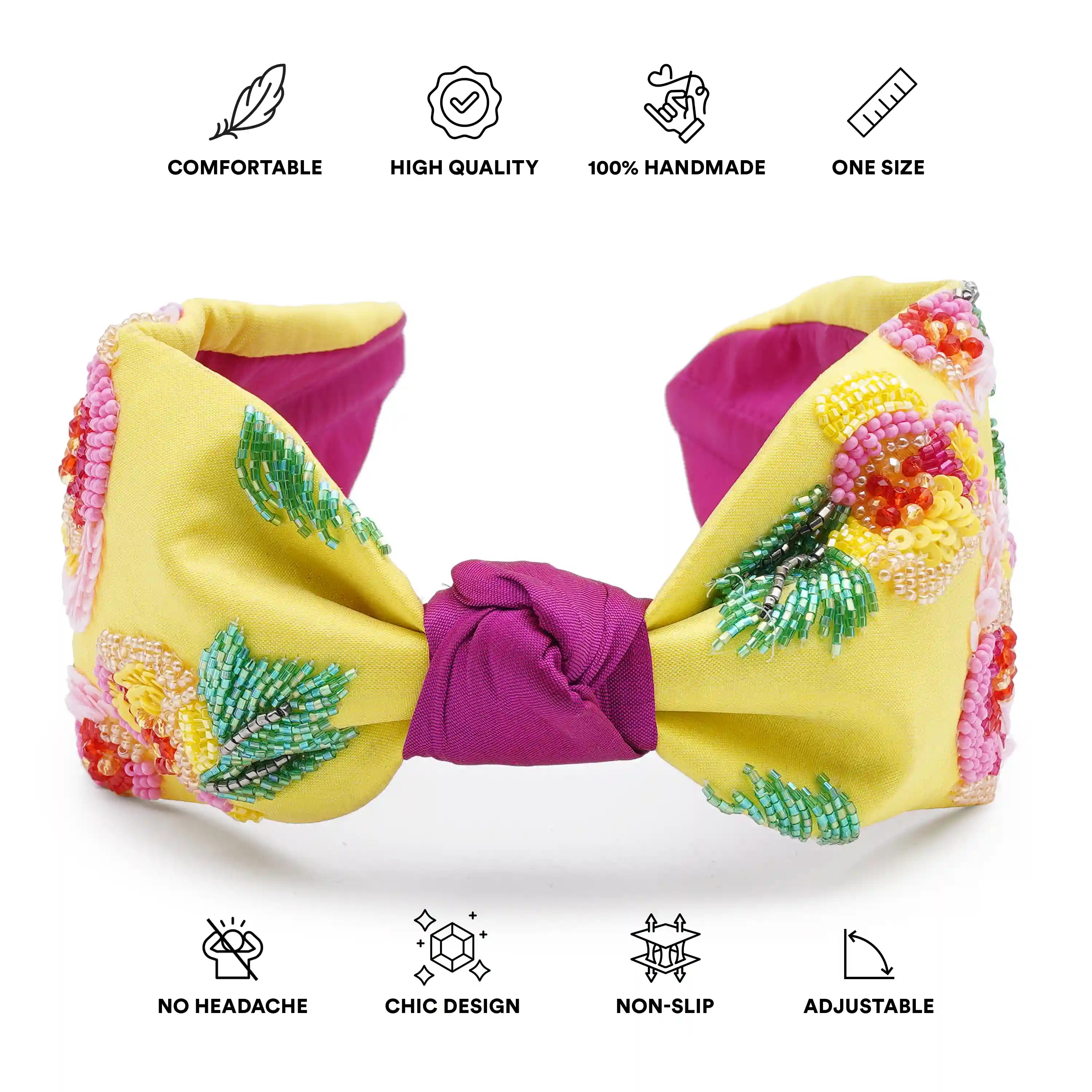 Cascading Blossom Headband