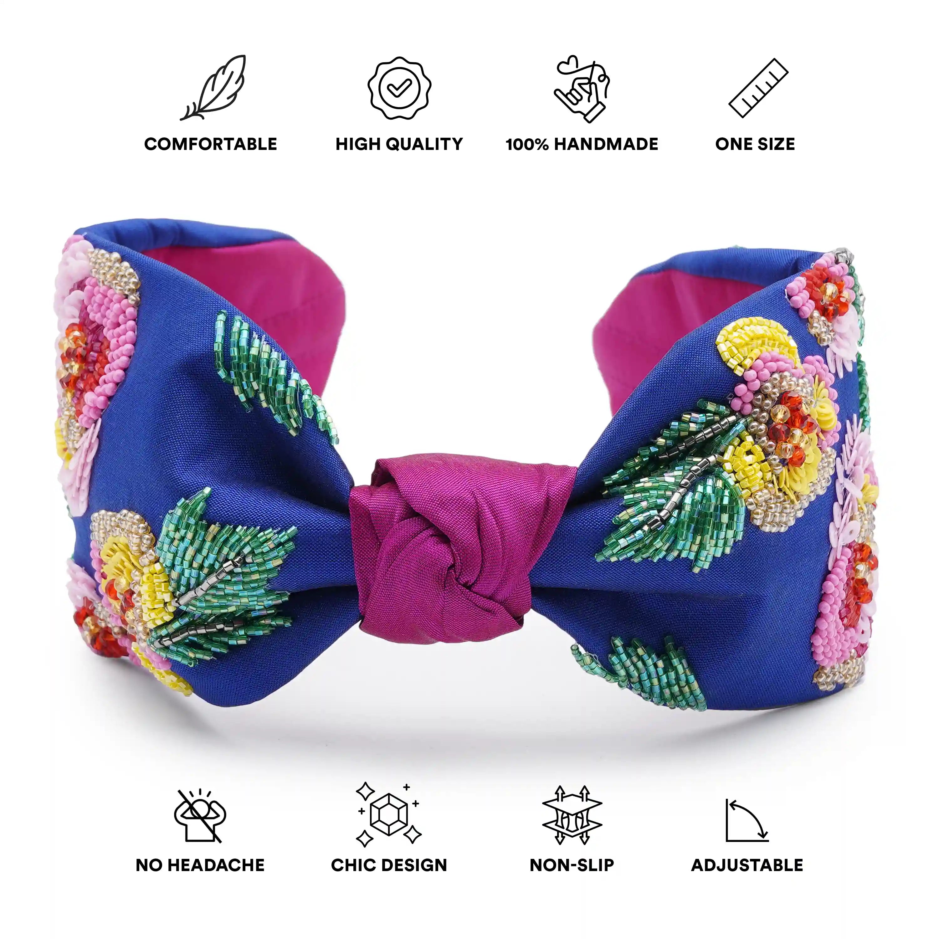 Cascading Blossom Headband