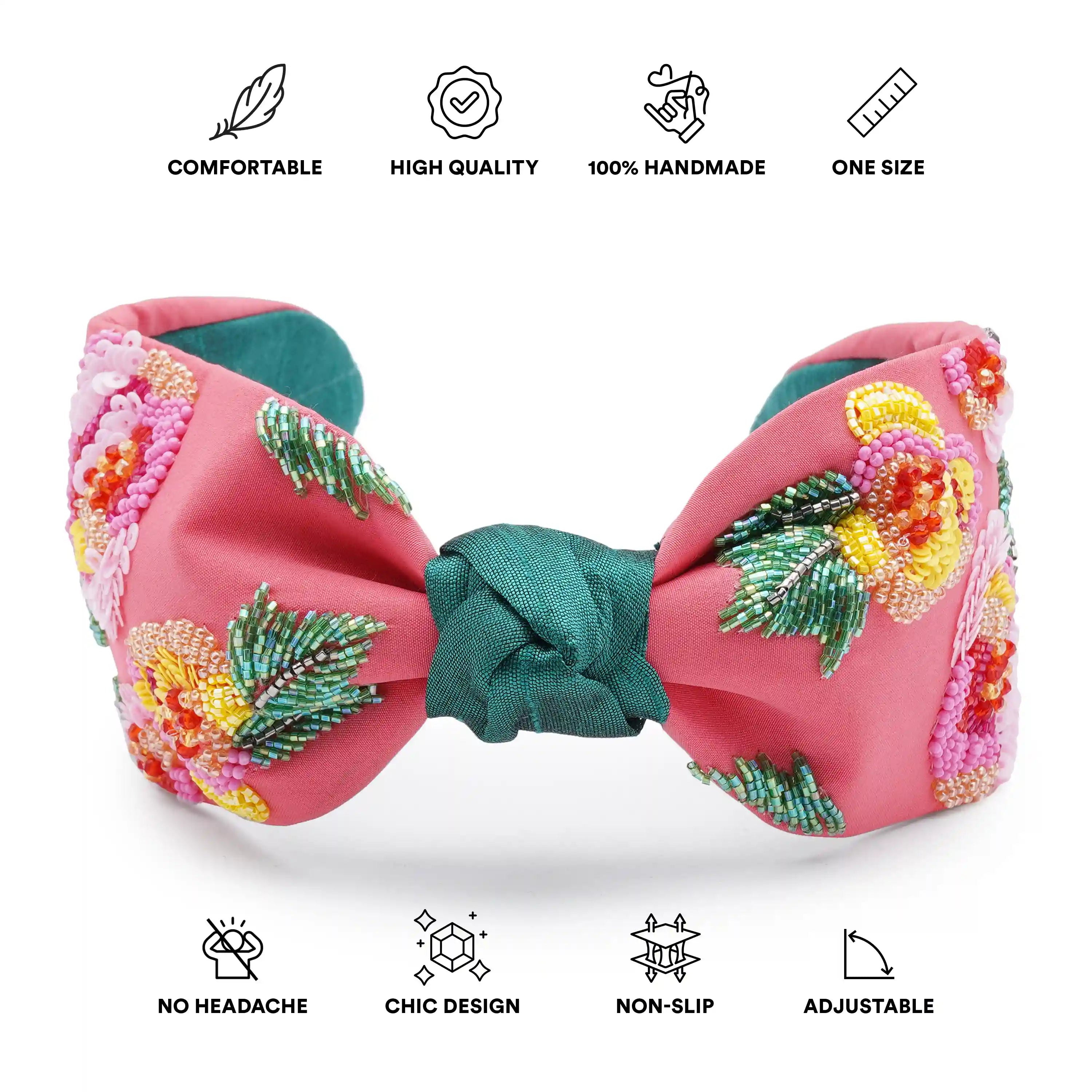 Cascading Blossom Headband