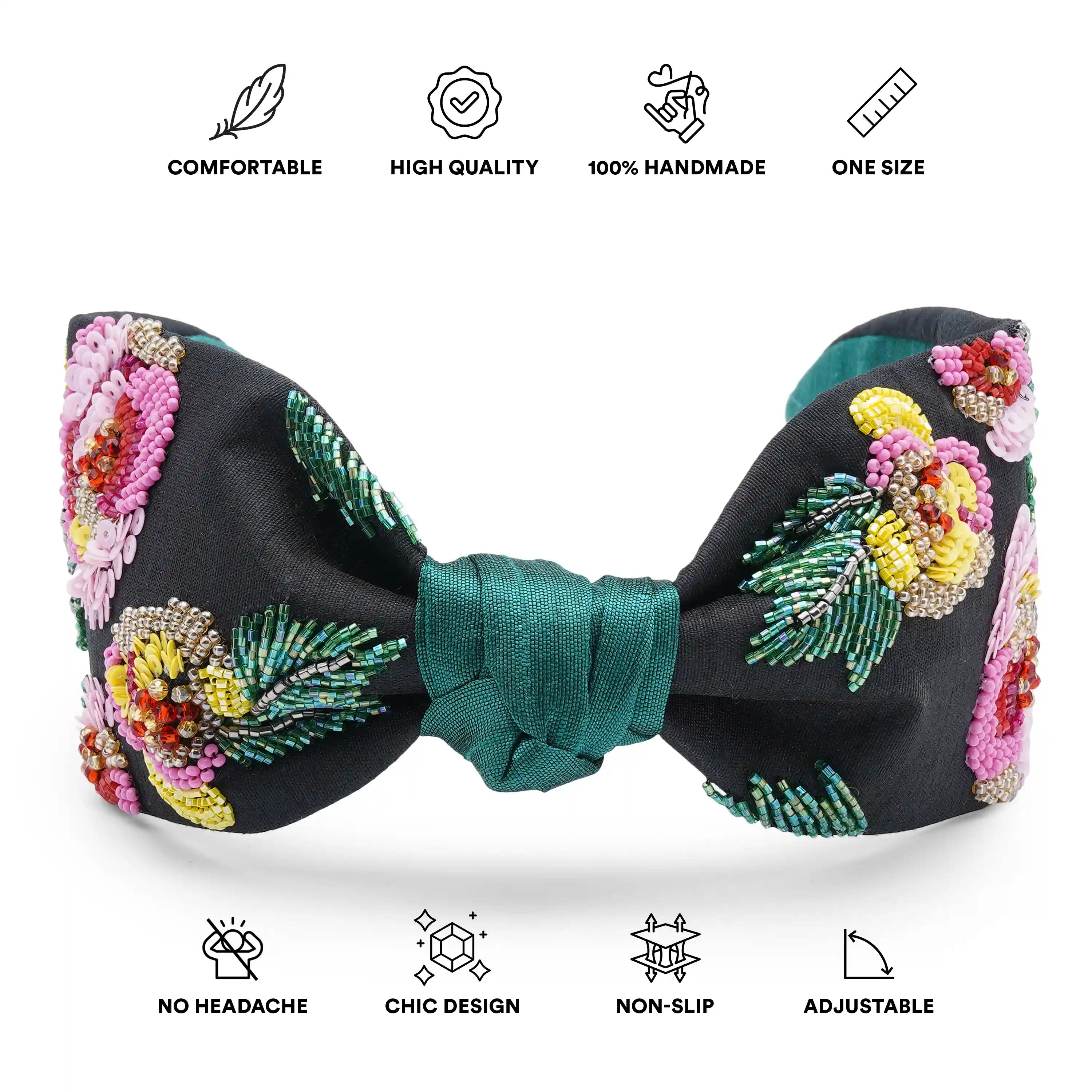 Cascading Blossom Headband