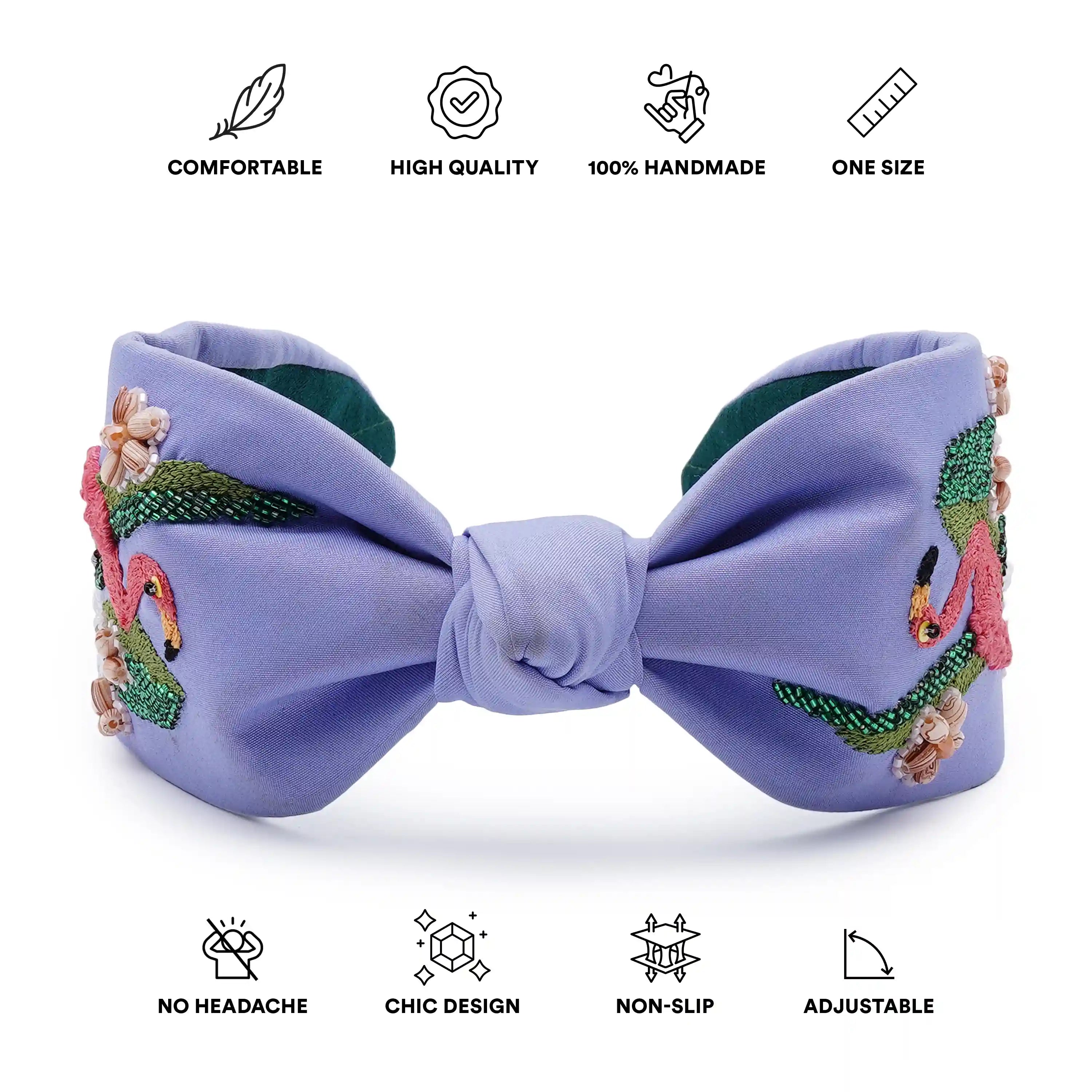 Flamingo Grace Headband