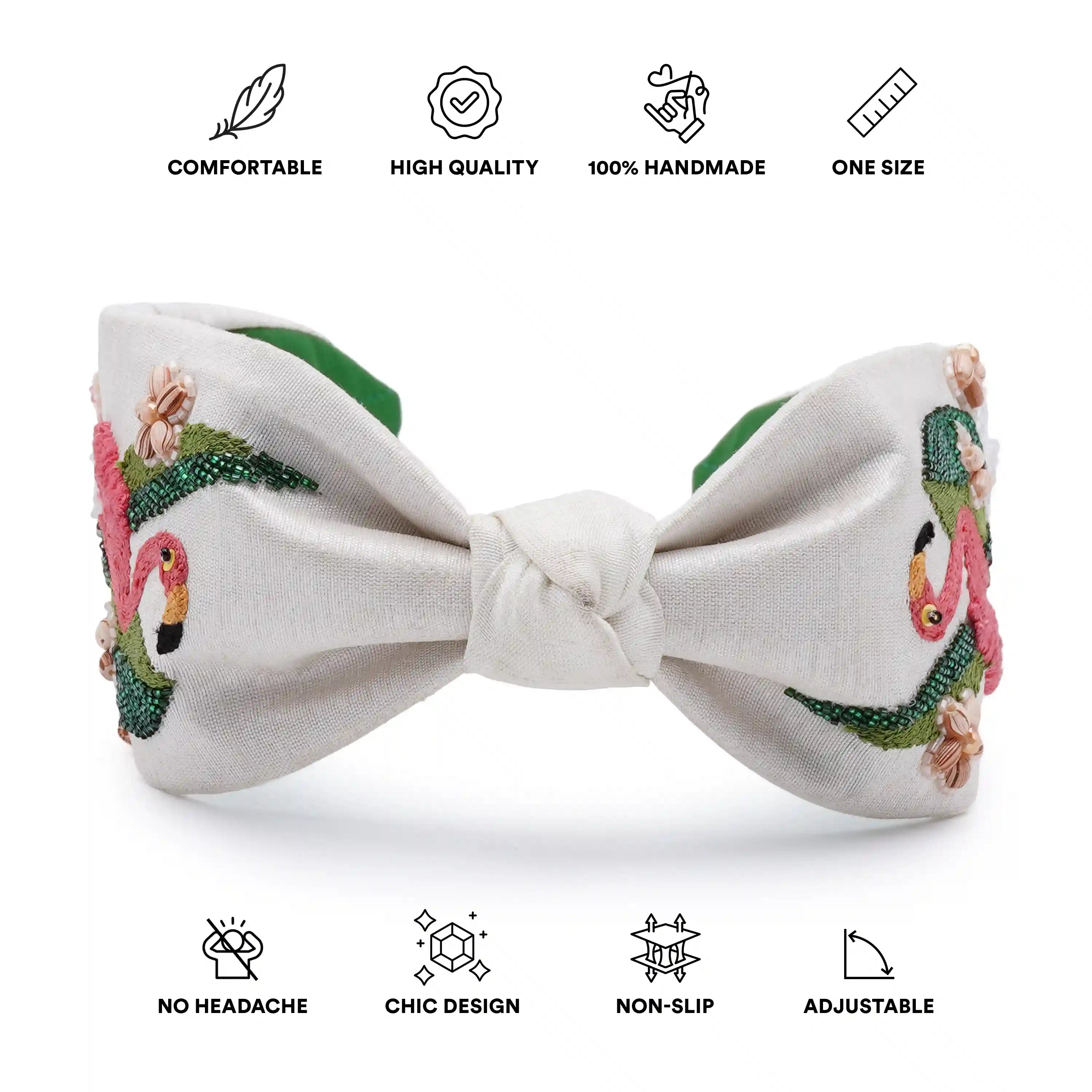 Flamingo Grace Headband