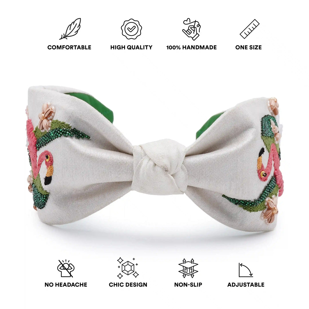 Flamingo Grace Headband