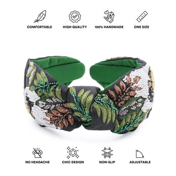 Spotted Stealth Leopard Headband