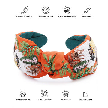 Spotted Stealth Leopard Headband
