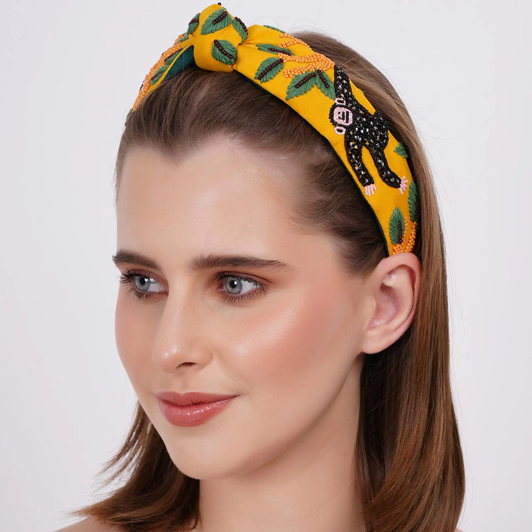 Banana Drama Monkey Headband