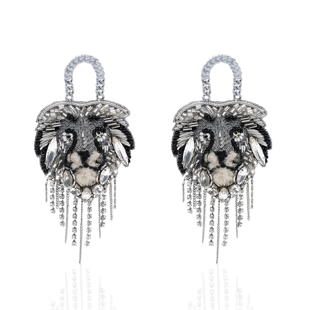Majestic Lion Earrings