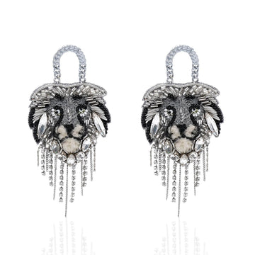 Majestic Lion Earrings