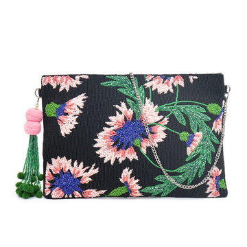 Bloom Blossom Zip Pouch Bag