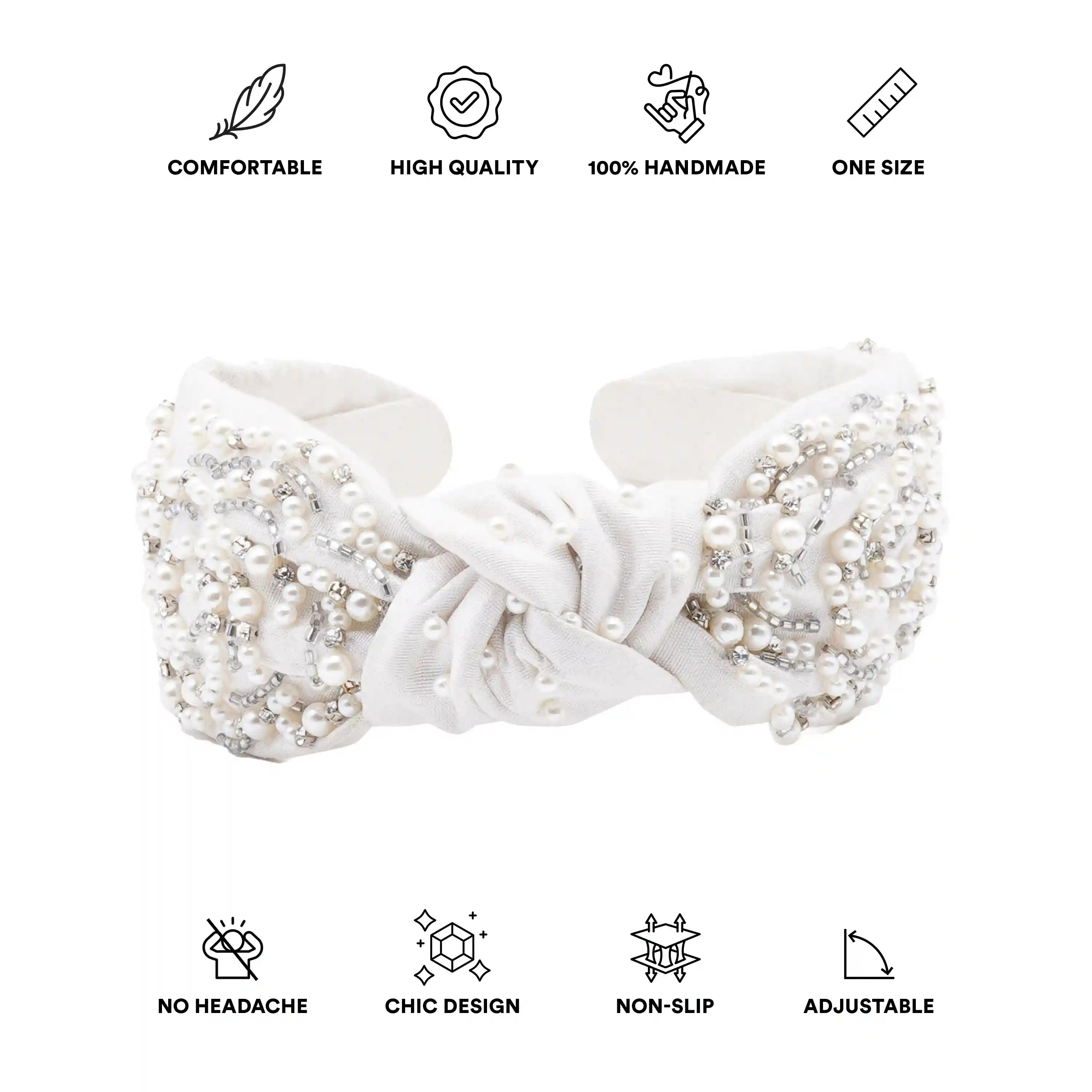 Effervescent Pearls Headband