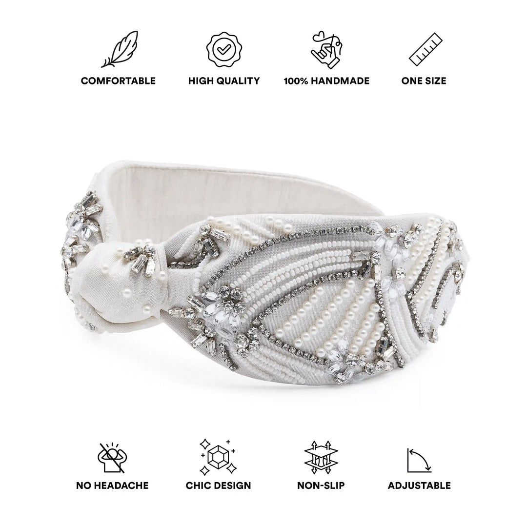 Ivory Enchantment Headband
