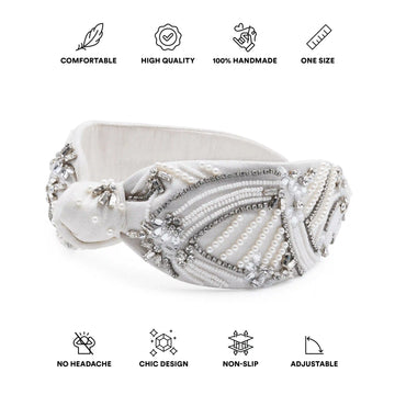 Ivory Enchantment Headband
