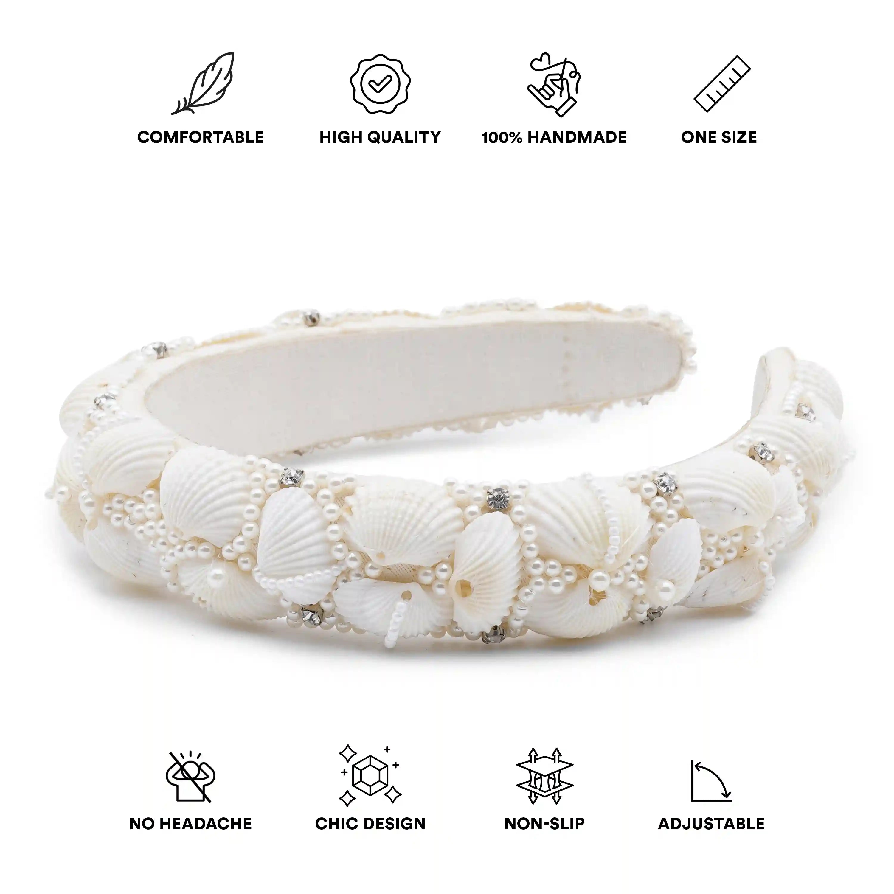 Shell Flora Diadems Headband