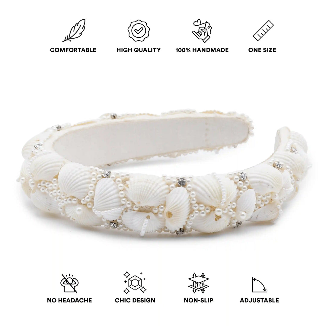 Shell Flora Diadems Headband