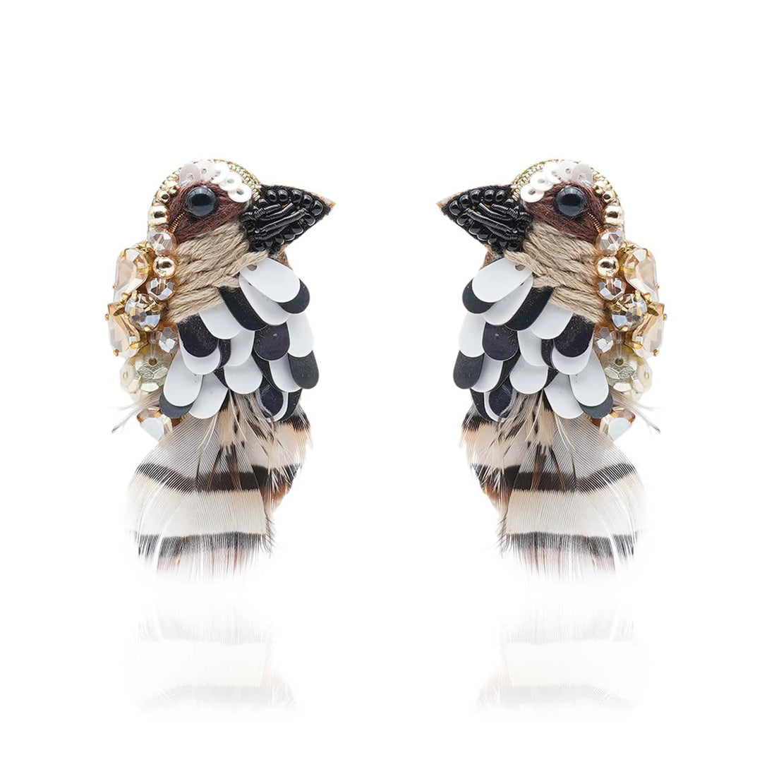 Feathered Glide Earrings