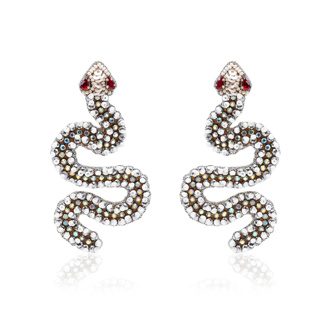 Ssslay Snake Earrings