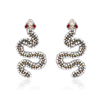 Ssslay Snake Earrings