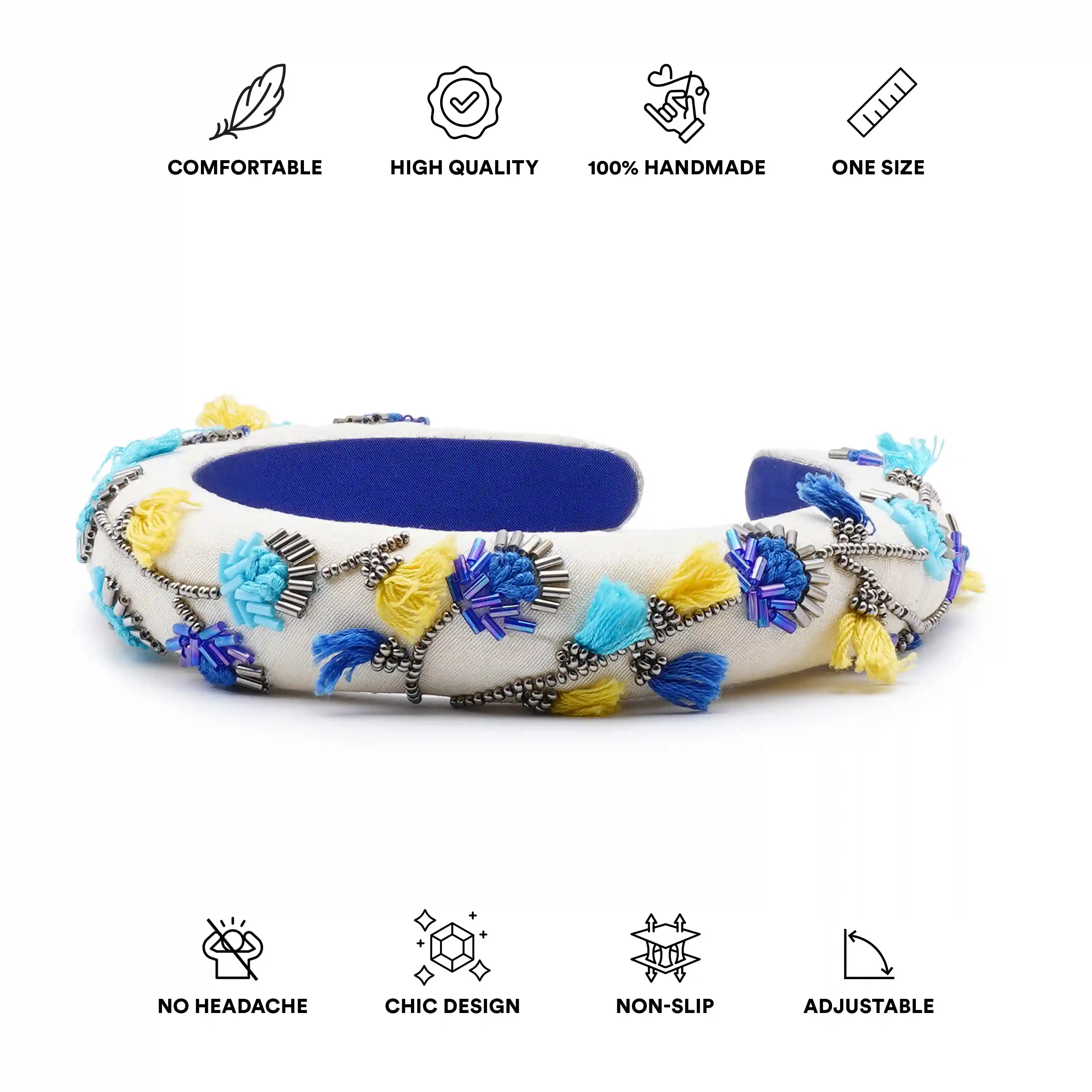 Prismatic Leaf Headband