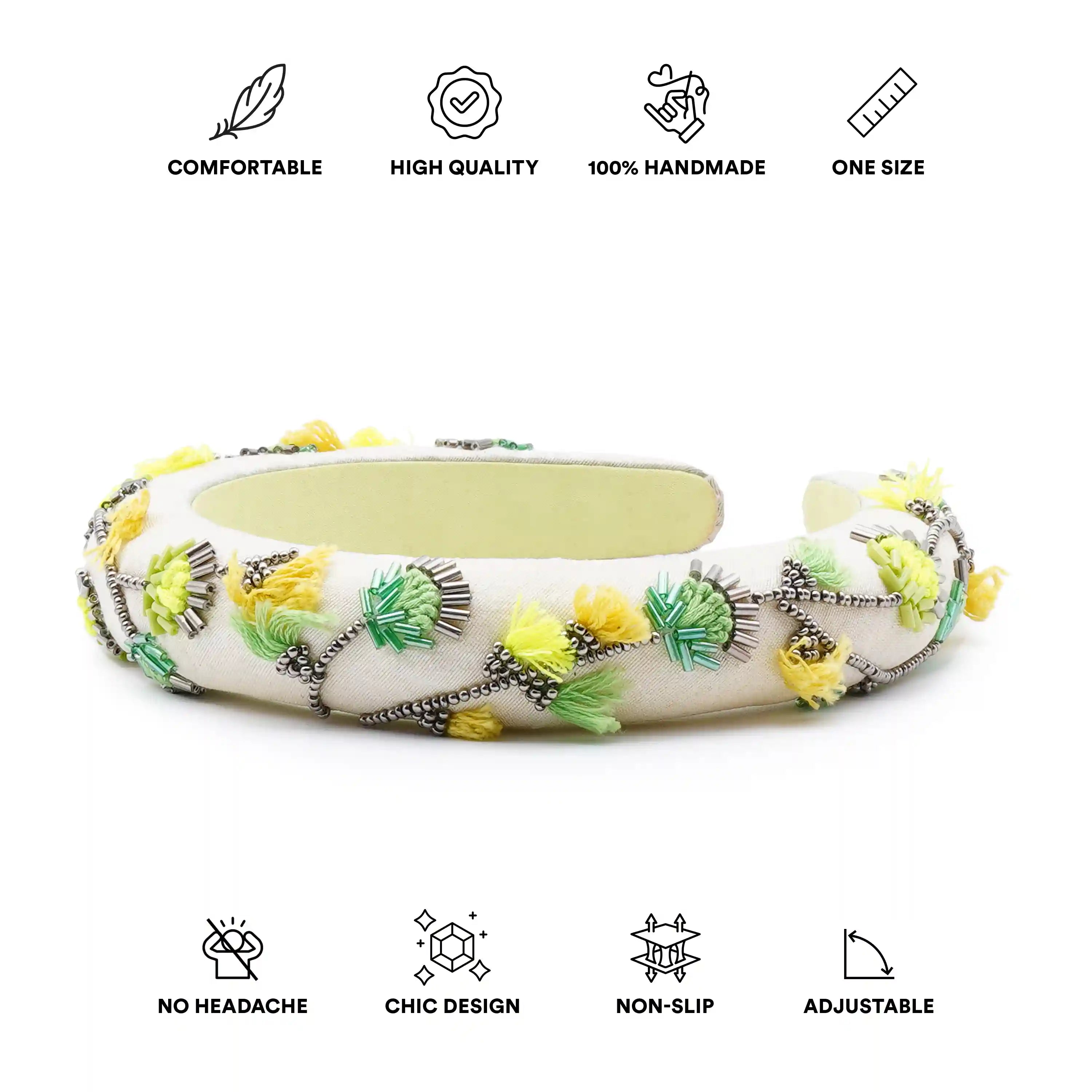 Prismatic Leaf Headband