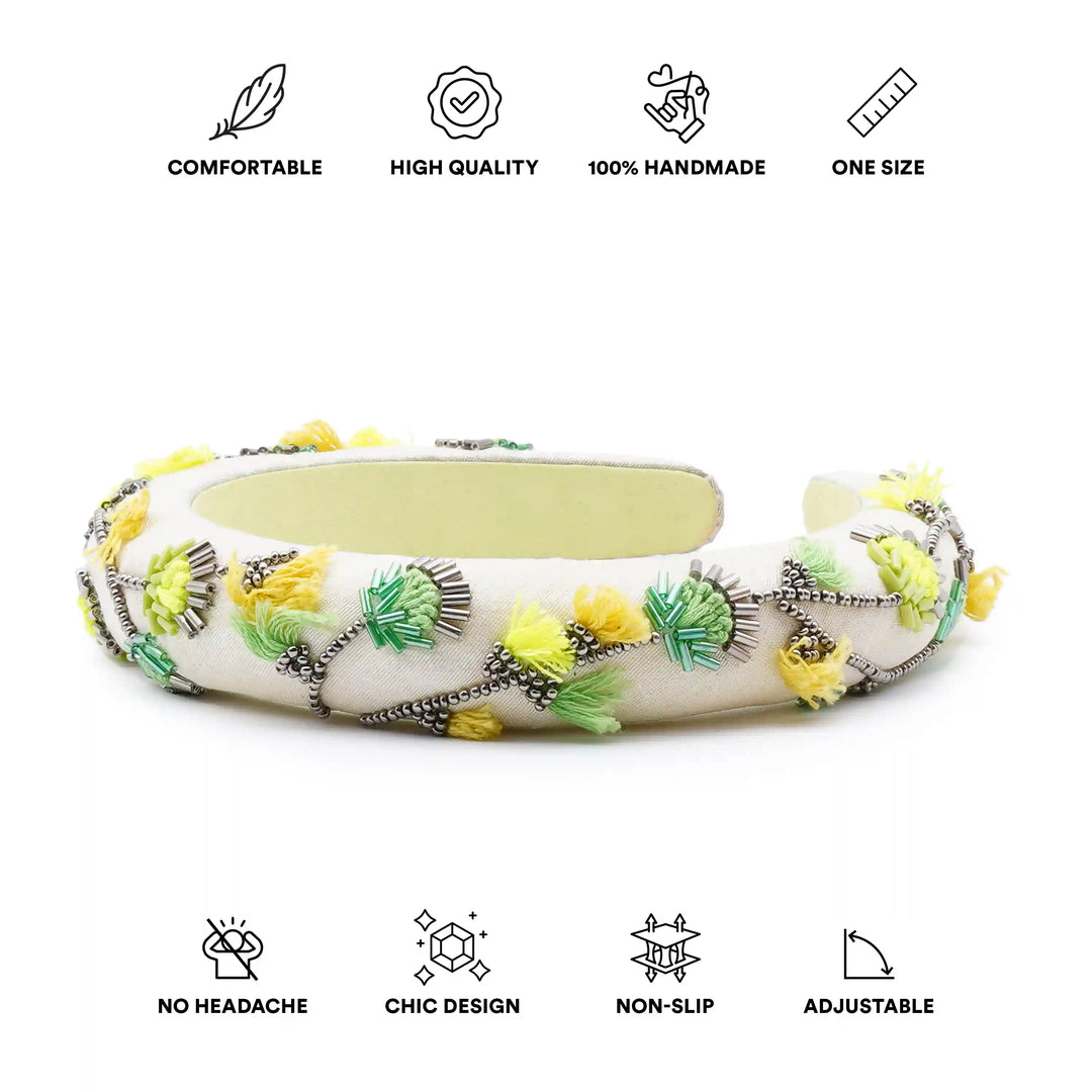 Prismatic Leaf Headband