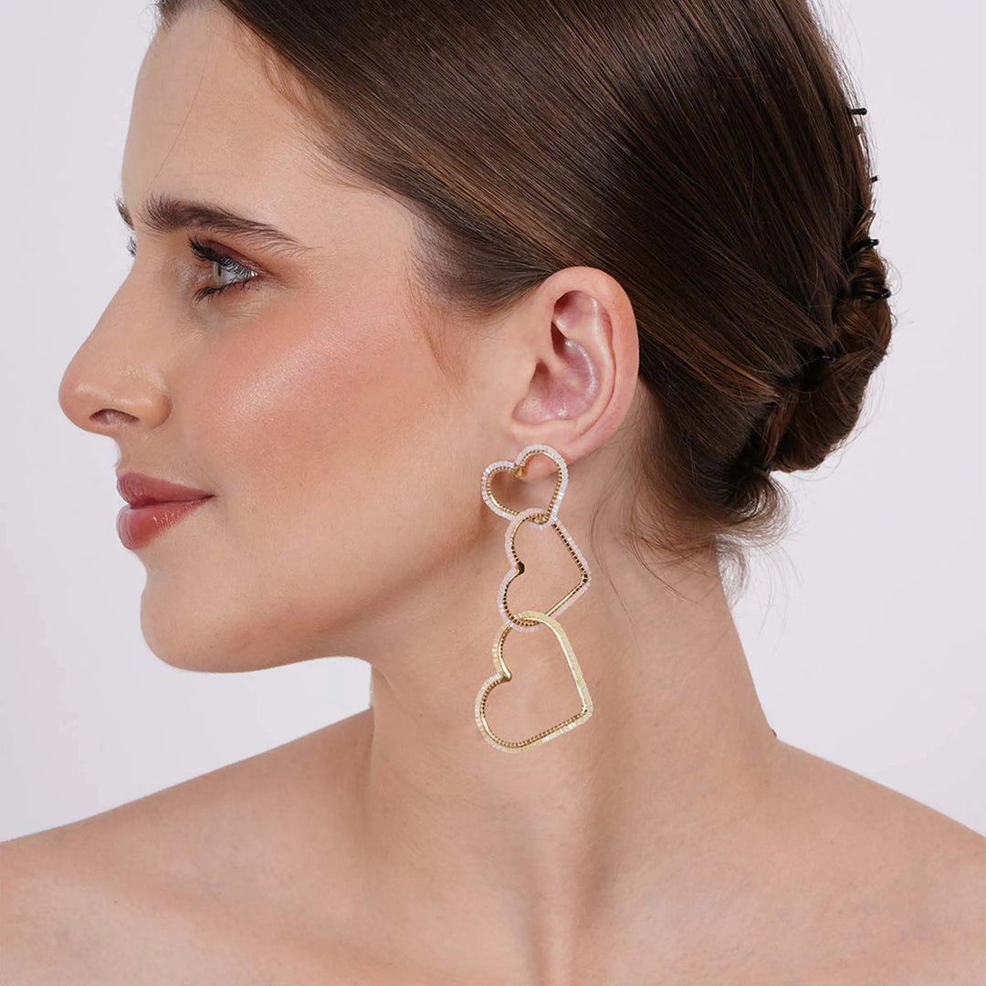 Verve Heart Earrings