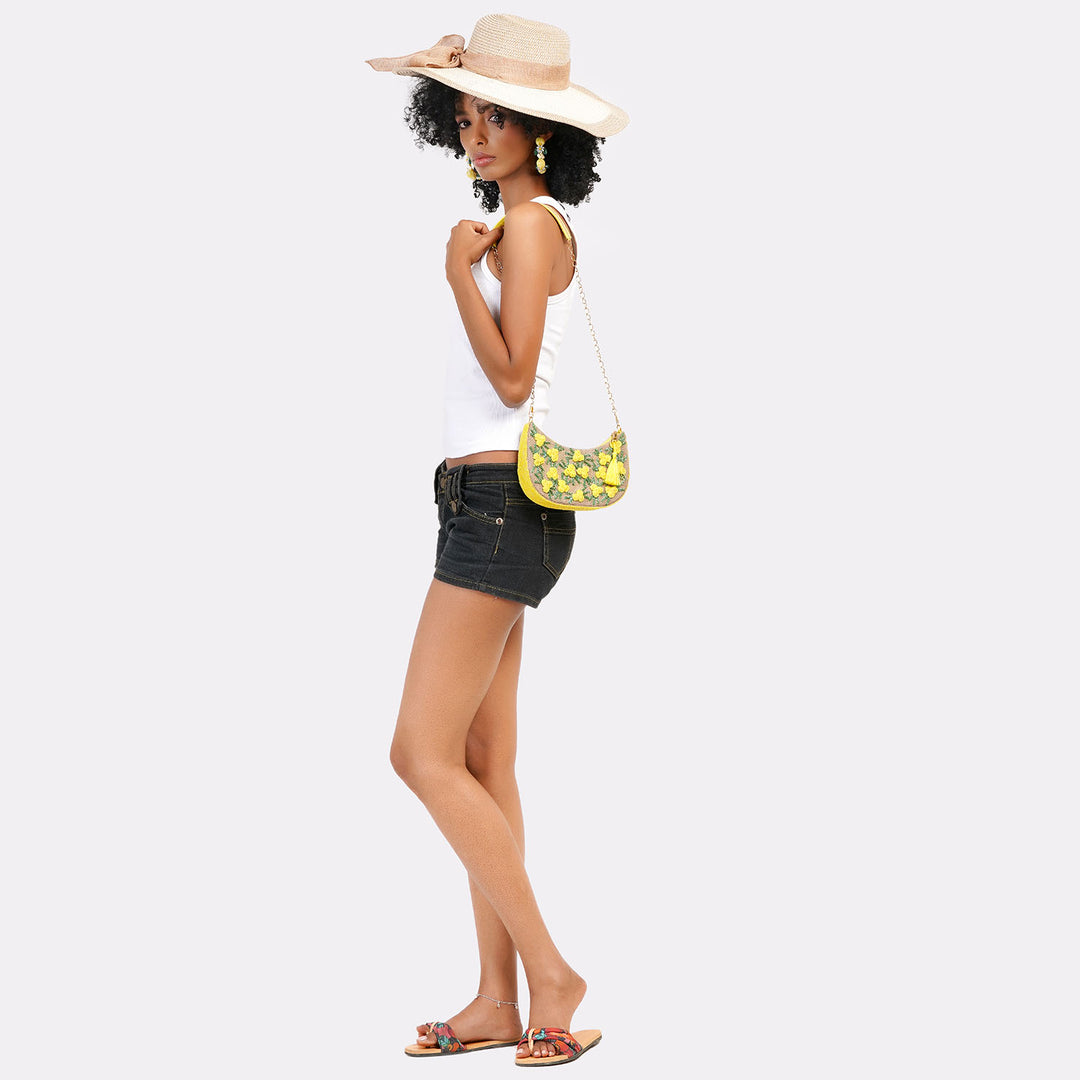 Garden Glow Clutch Bag