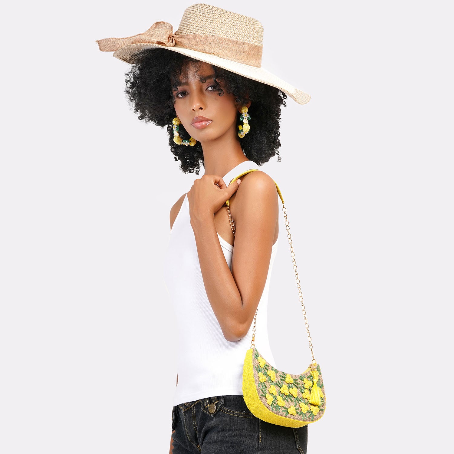 Garden Glow Clutch Bag