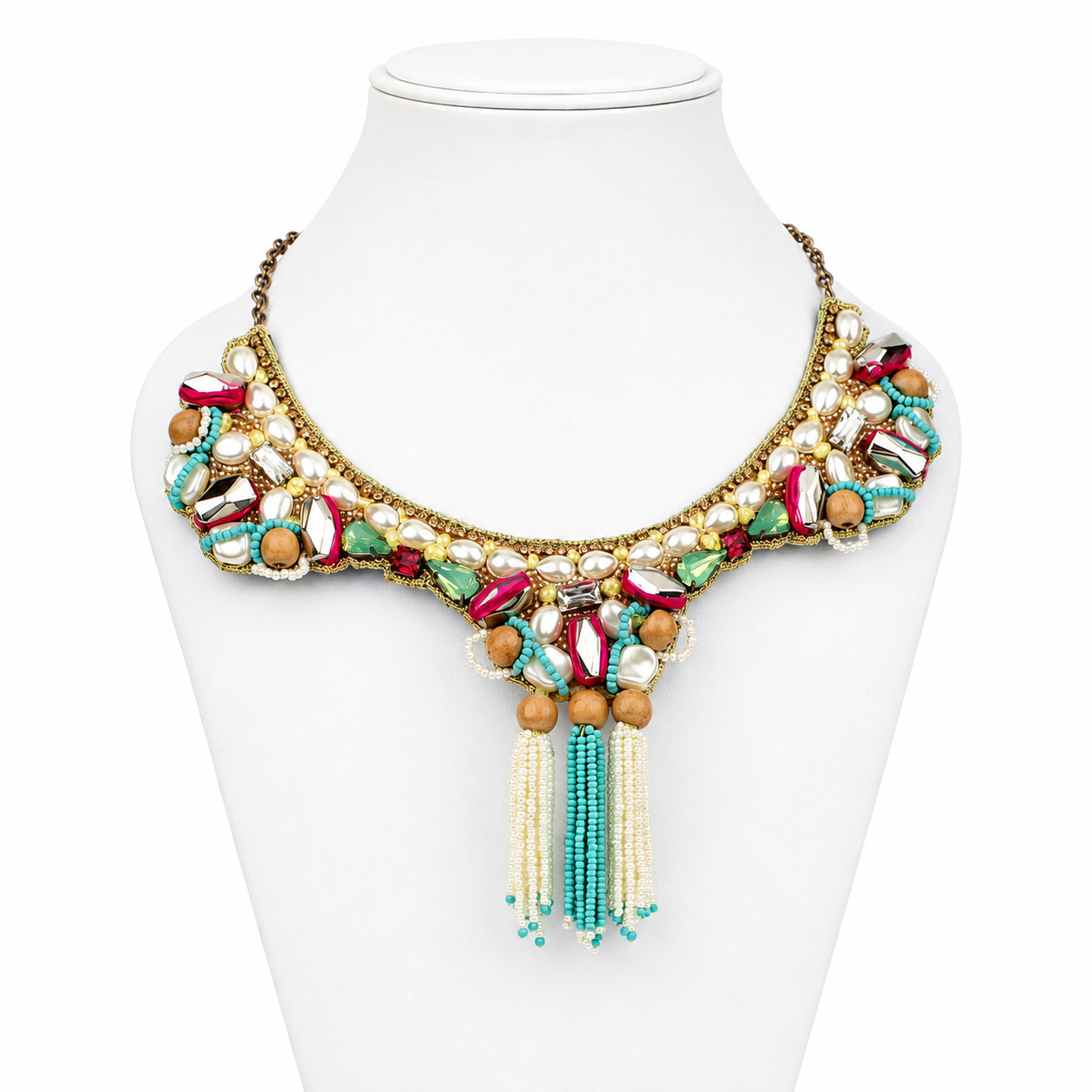 Pearl Cascade Necklace