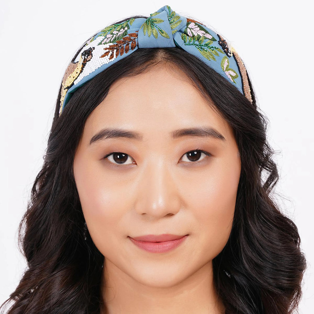 Spotted Stealth Leopard Headband