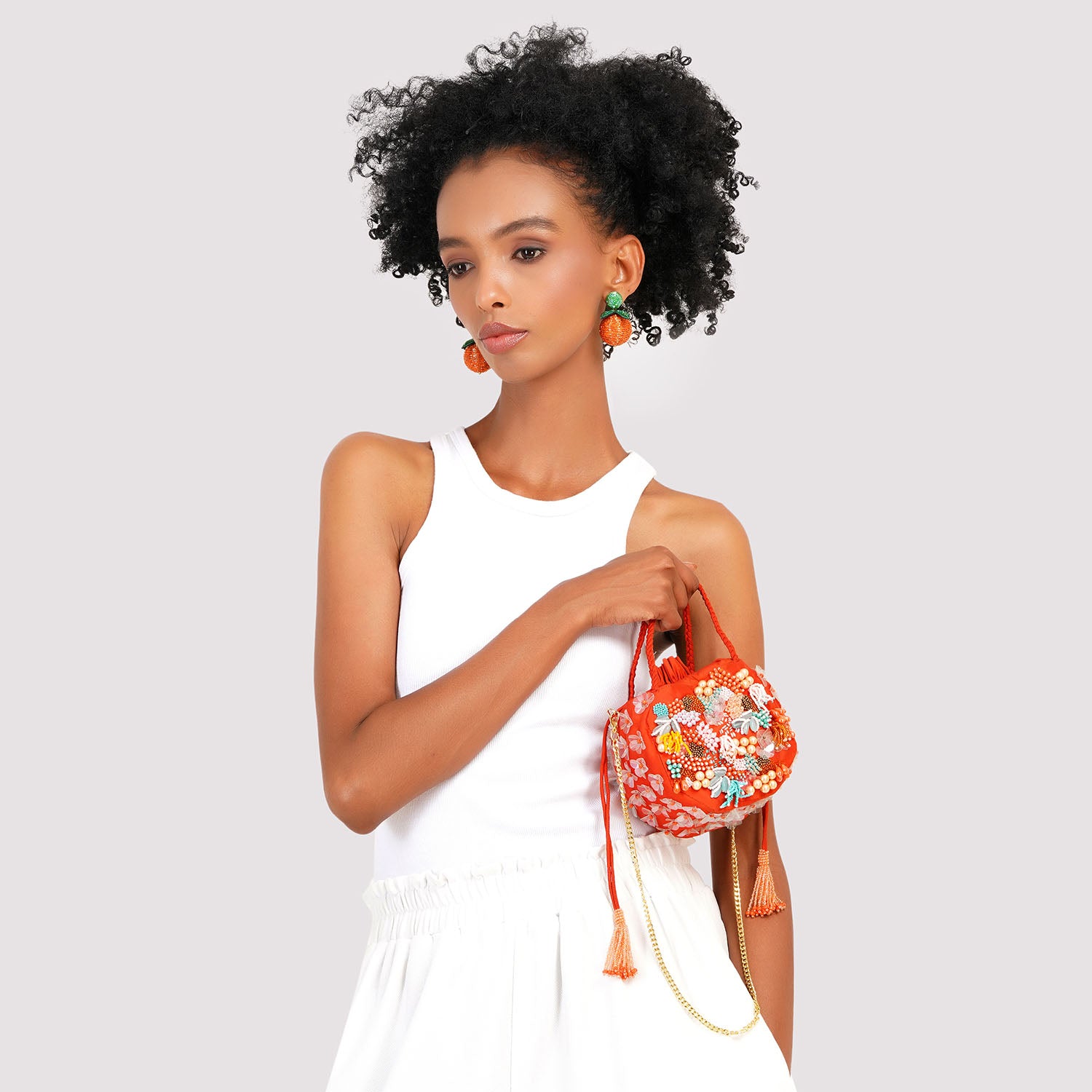 Colour Pop Clutch Bag