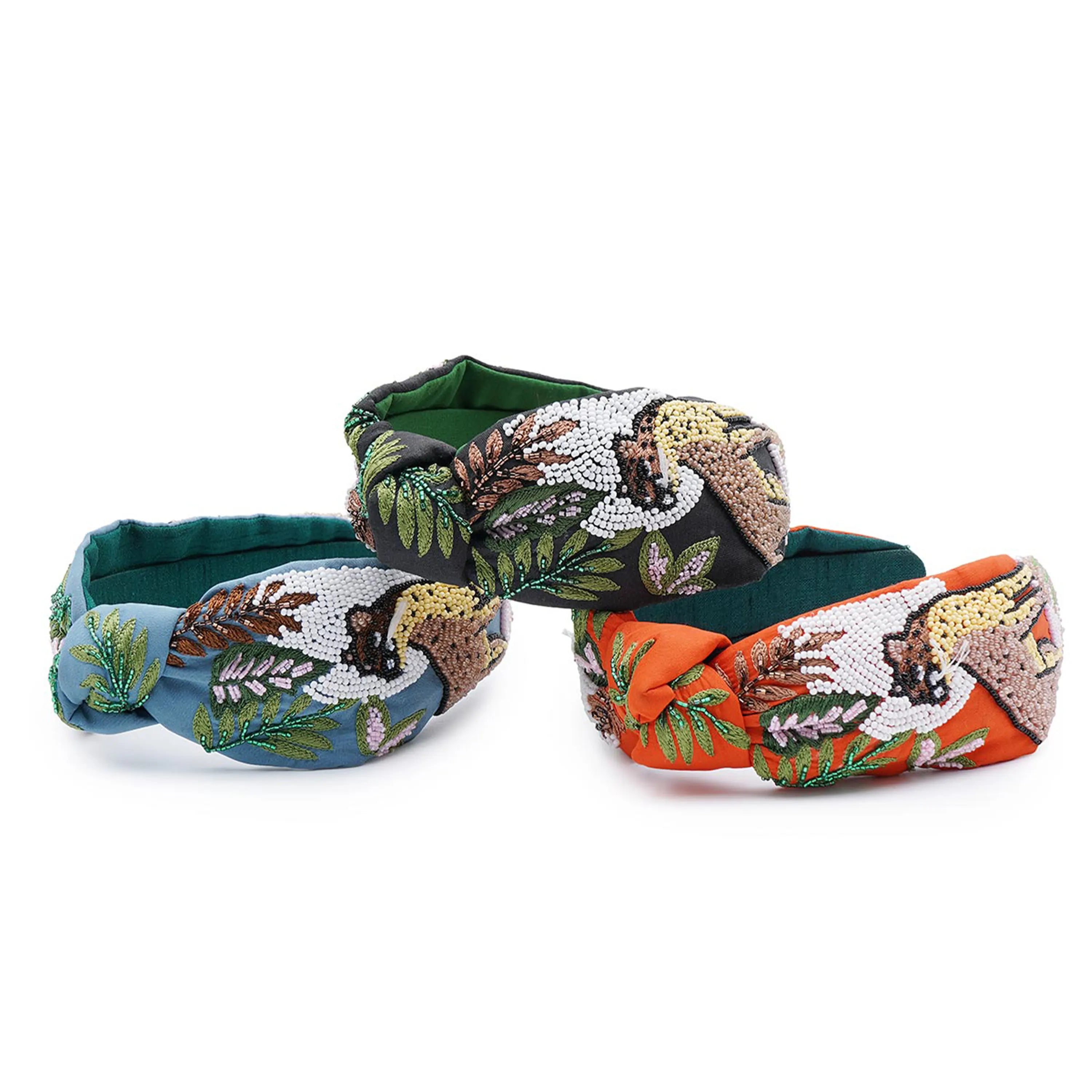 Spotted Stealth Leopard Headband