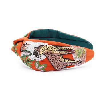 Spotted Stealth Leopard Headband