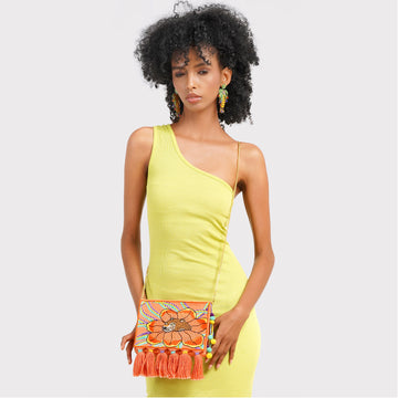 Trendy Leopard Clutch Bag