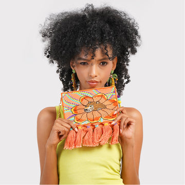 Trendy Leopard Clutch Bag
