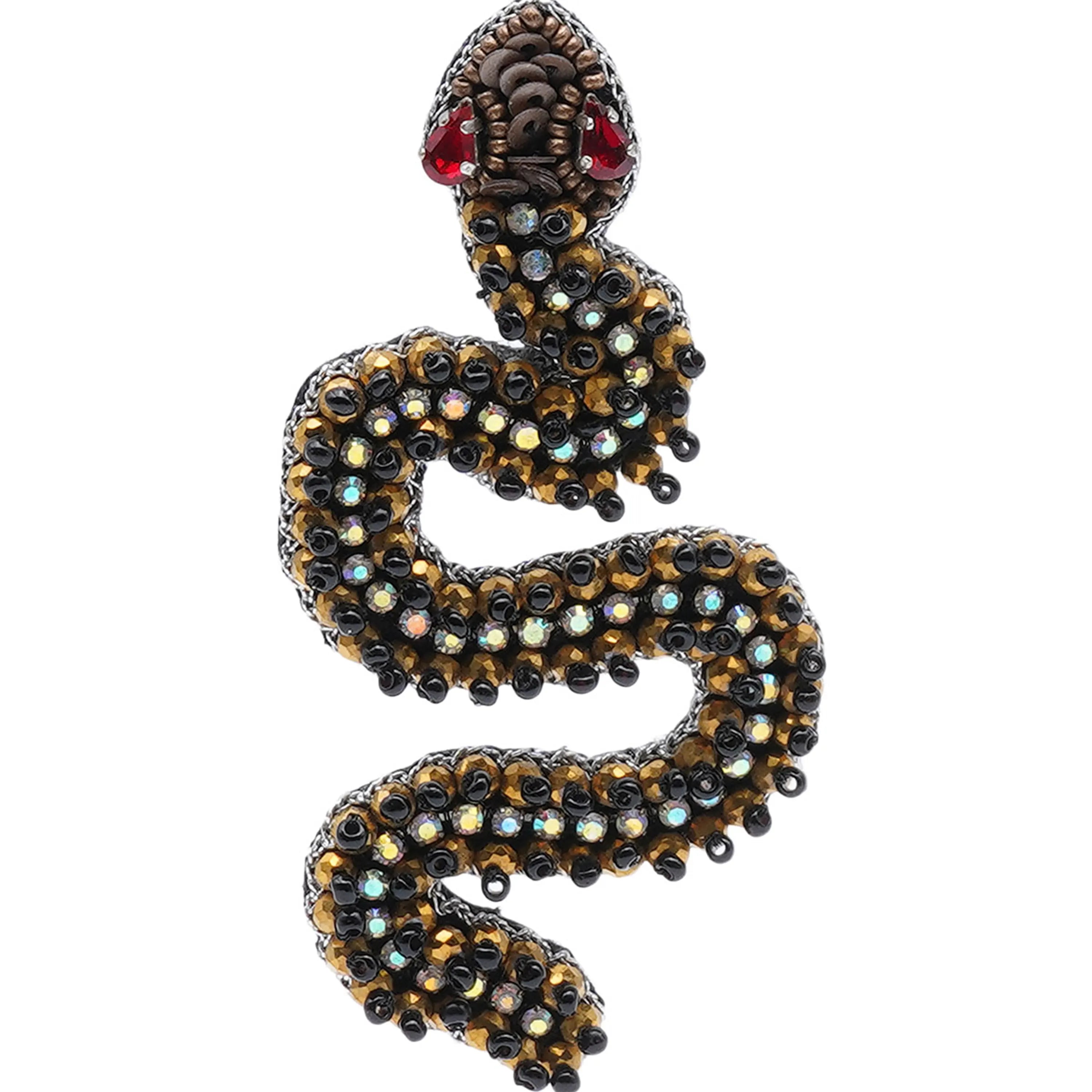 Ssslay Snake Earrings