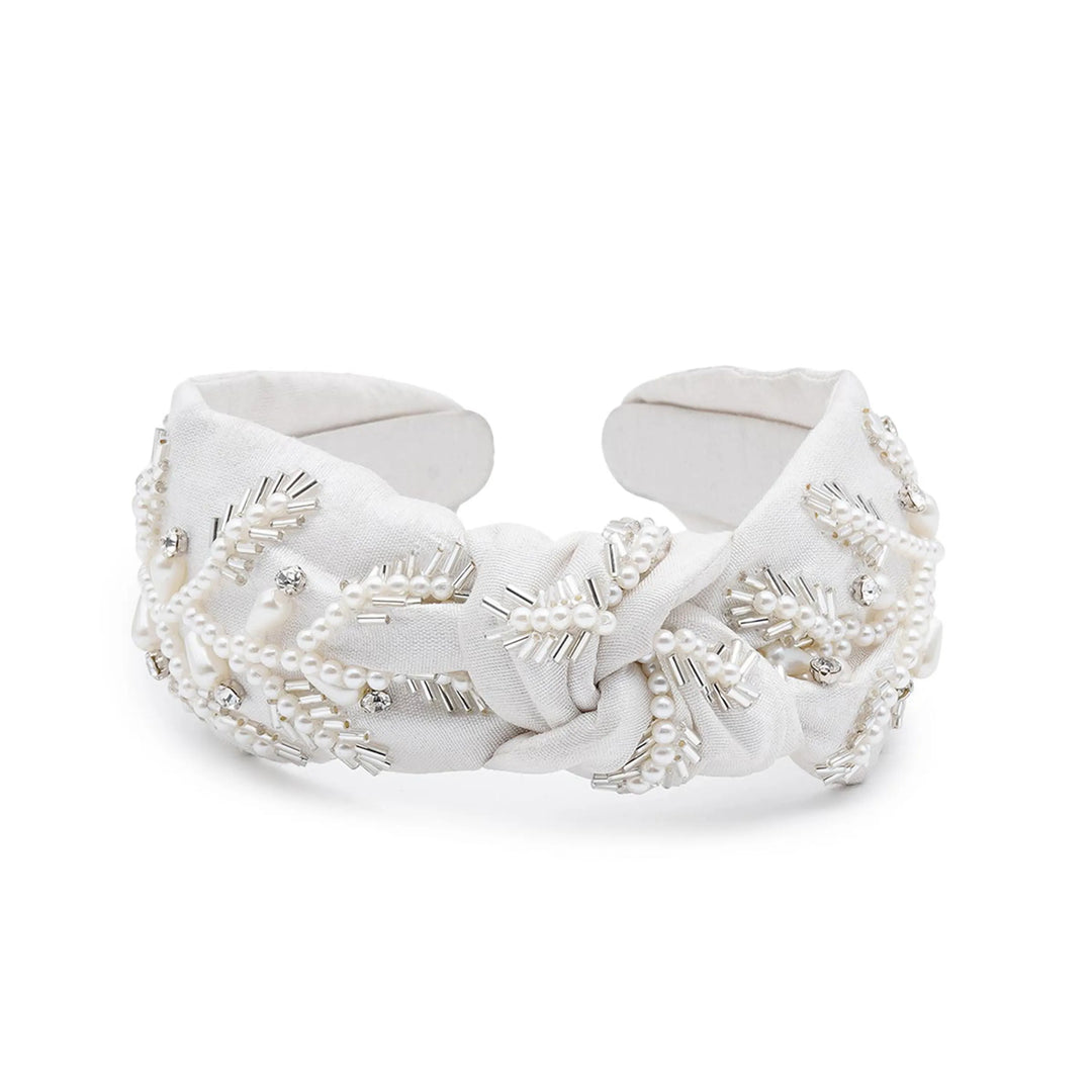 Pearl Leaf Headband