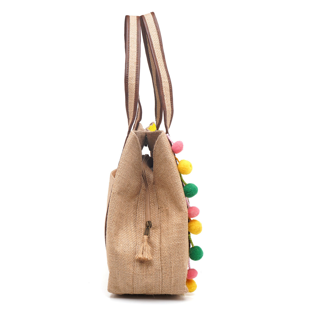 Tropical Pineapple Tote Bag