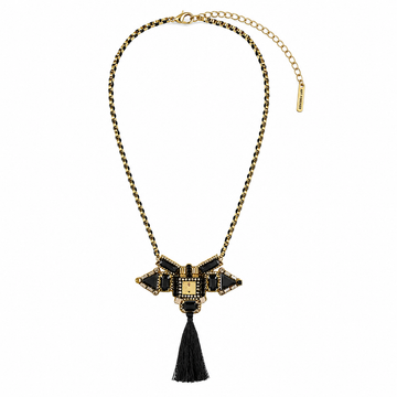 Mosaic Long Pendant Necklace