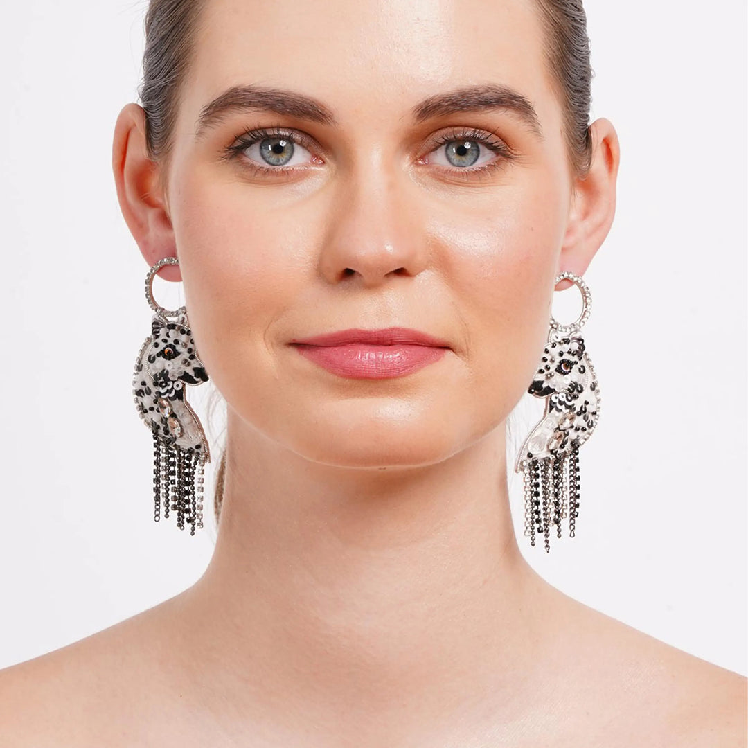 Spotted Leopard Earrings