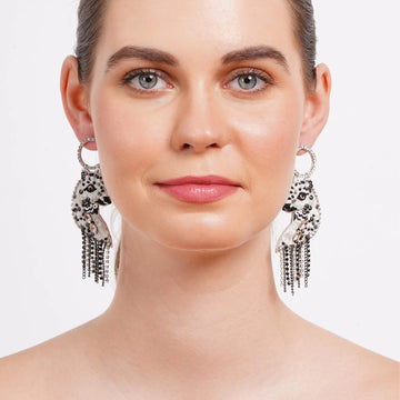Spotted Leopard Earrings