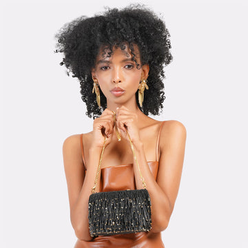 Tassel Fiesta Bucket Bag