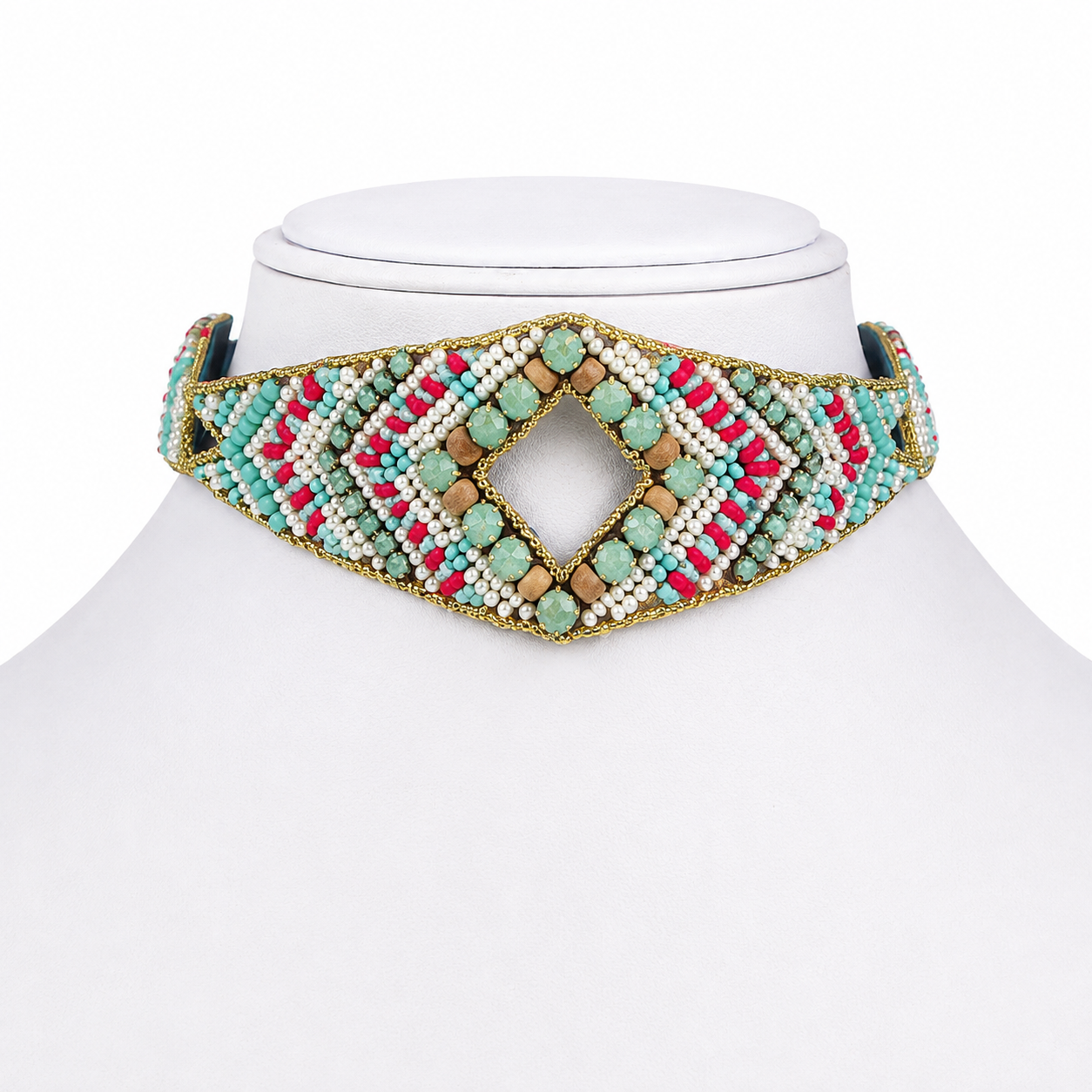 Mosaic Choker Necklace