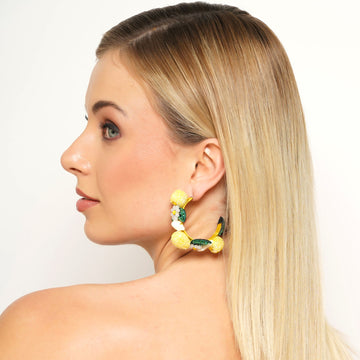 Lemon Zing Earring