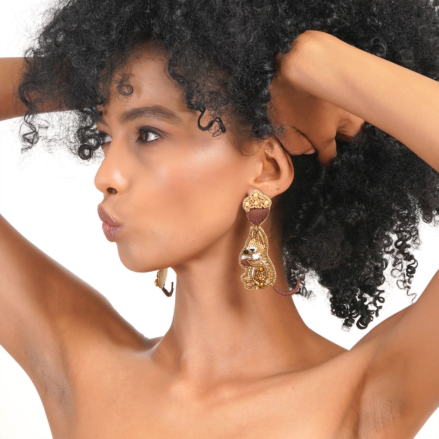 Nutty Squirrel Earring