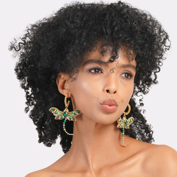 Wing It Dragon Fly Earring