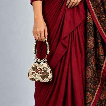 The Midnight Pearl Potli